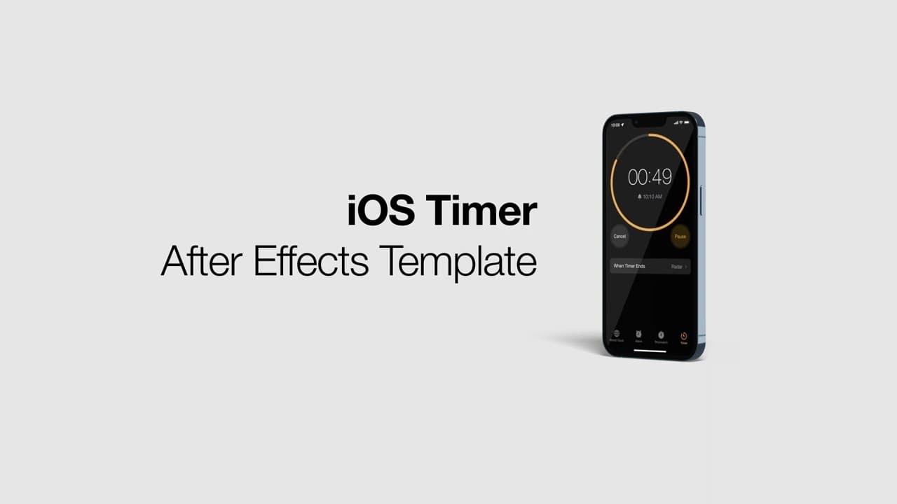 iOS Timer demo