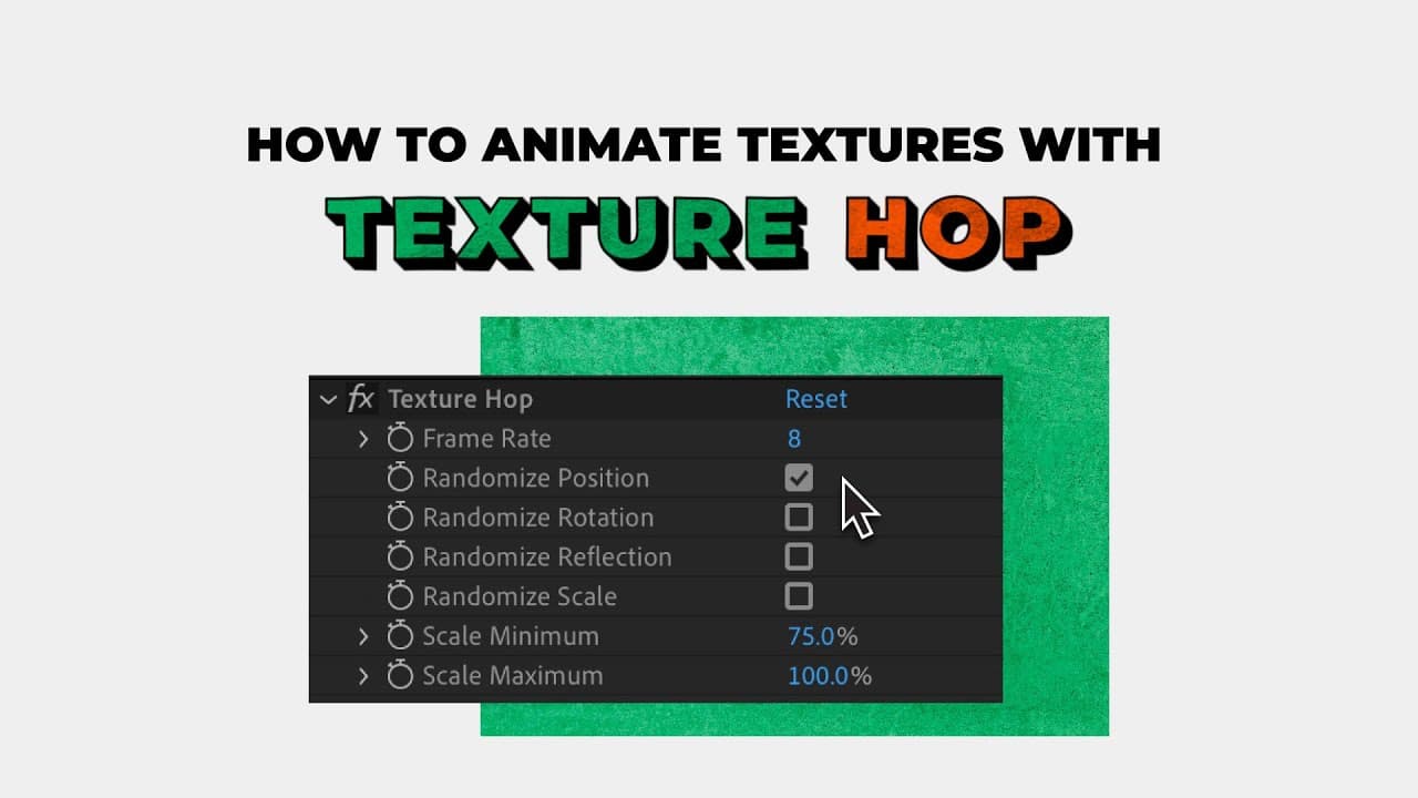 Texture Hop tutorial