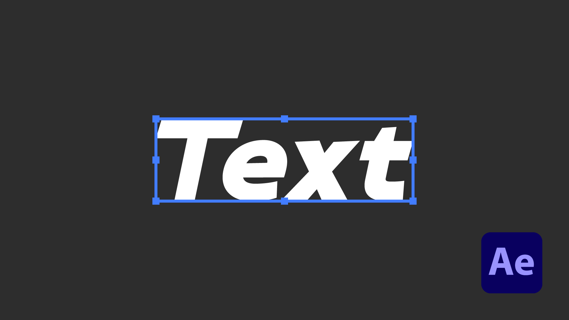 How to Convert Text to Shape Layers in After Effects